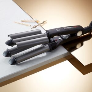 BaByliss TRIPPLE WAVER Garbanojimo žnyplės Šiltas Juoda 125 W 2,7 m - Image 3