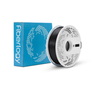 3D plastikas Easy PLA juoda 1.75mm 0.85kg Fiberlogy - Image 1
