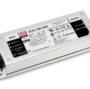 Impulsinis maitinimo šaltinis LED 24V 4A, reguliuojamas ir valdomas, PFC, IP65, MEAN WELL - Image 1