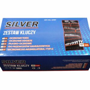 SILVER SPECIALIZUOTŲ RAKTŲ RINKINYS 47vnt.