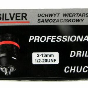 SILVER GRĘŽIMO GALVUTĖ 13mm 1/2 AUTOMATINĖ METALINĖ
