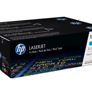 HP 131A 3-pack Cyan/Magenta/Yellow Original LaserJet Toner Cartridges - Image 2