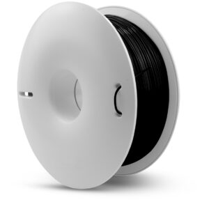 3D plastikas (guma/TPU) FiberFlex 40D juoda 1.75mm 0.85kg Fiberlogy