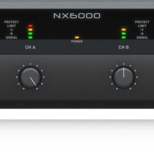 Behringer NX6000 garso stiprintuvas 2.0 kanalai Namo Juoda