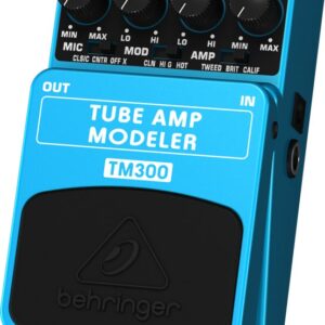 Behringer TM300 efektų pedalas Juoda, Mėlyna - Image 2