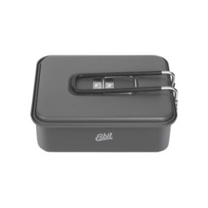 ESBIT Solid fuel cookset Stiklinis indelis 1,1 L Aliuminis, Juoda - Image 2