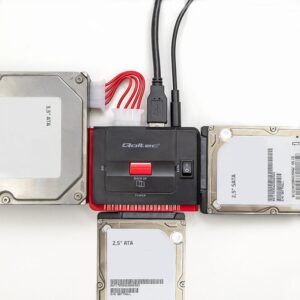 Qoltec 50645 Adapteris USB 3.0 prie IDE | SATA III - Image 3