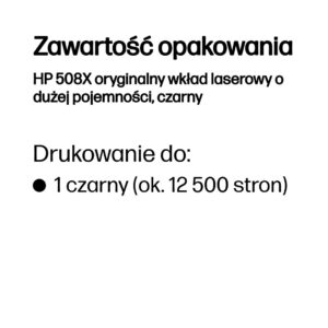 HP 508X High Yield Black Original LaserJet Toner Cartridge - Image 3