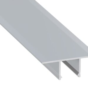 Profilis aliuminis anoduotas LED juostoms įleidžiamas, priglaistomas, FALCO, 2m