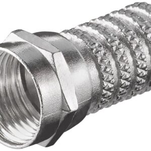 Kištukas F 6.0mm (RG59), kabelinis - Image 1