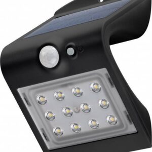 Sieninis lauko šviestuvas su saulės baterija ir judesio davikliu, 1.5W, 220lm, neutraliai balta - Image 1