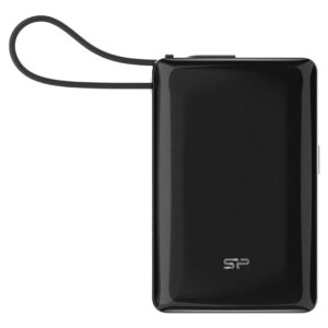 Silicon Power SP10KMAPBKCP101K nešiojamasis įkroviklis Ličio-jonų (Li-Ion) 10000 mAh Juoda