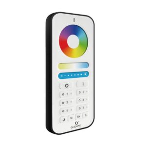 Nuotolinio valdymo pultelis GLEDOPTO RF valdikliams, 6 zonų, RGB + CCT / DIM