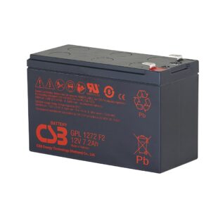 Akumuliatorius 12V 7.2Ah F2 (6.3mm) Pb AGM VRLA CSB