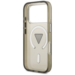 Dėklas Guess IML Gradient Triangle Logo MagSafe, skirtas iPhone 17 Pro, chaki spalvos - Image 7