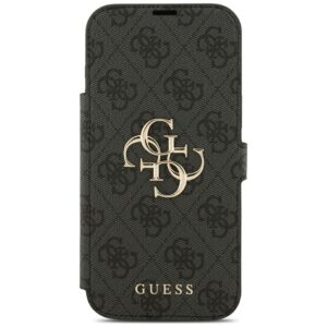 Guess Book 4G Metal Logo dėklas, skirtas iPhone 18 Pro Max / iPhone 17 Pro Max, juodas - Image 3