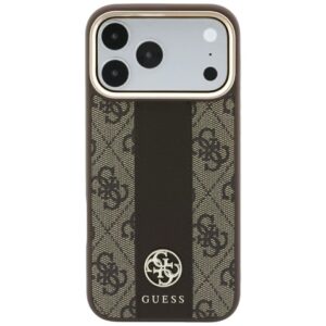 Guess 4G su Stripe Round ir Classic Logos MagSafe dėklas, skirtas iPhone 18 Pro Max / iPhone 17 Pro Max - Image 3