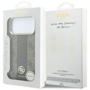 Guess 4G su Stripe Round ir Classic Logos MagSafe dėklas, skirtas iPhone 18 Pro Max / iPhone 17 Pro Max - Image 8