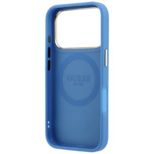 Dėklas Guess 4G su Stripe Round ir Classic Logos MagSafe, skirtas iPhone 18 Pro / iPhone 17 Pro, mėlynas - Image 7