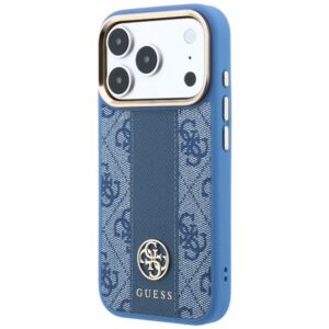 Dėklas Guess 4G su Stripe Round ir Classic Logos MagSafe, skirtas iPhone 18 Pro Max / iPhone 17 Pro Max - Image 2
