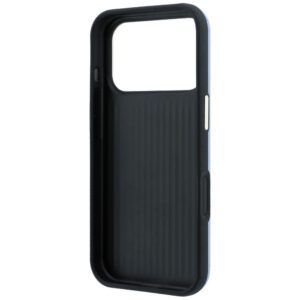 Guess Grained & Big Resin Logo dėklas, skirtas iPhone 18 Pro / 17 Pro, mėlynas - Image 7