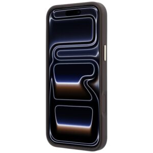 Guess Ring Stand 360 4G Classic Logo MagSafe dėklas, skirtas iPhone 18 Pro / 17 Pro, rudas - Image 5
