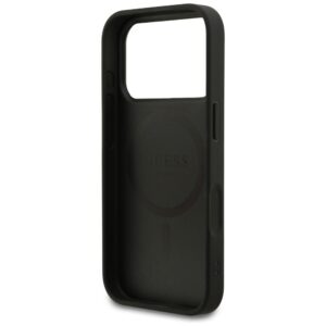 Guess 4G Small Classic Logo MagSafe dėklas, skirtas iPhone 18 Pro / 17 Pro, juodas - Image 7