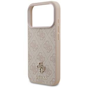 Guess 4G Small Classic Logo MagSafe dėklas, skirtas iPhone 18 Pro / 17 Pro, rožinis - Image 6