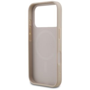 Guess 4G Small Classic Logo MagSafe dėklas, skirtas iPhone 18 Pro / 17 Pro, rožinis - Image 7