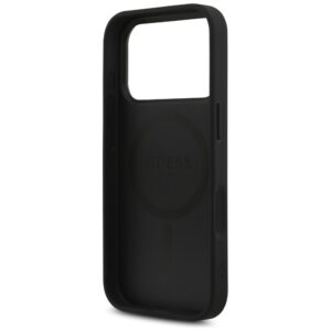 Guess odinis 4G Triangle Strass MagSafe dėklas, skirtas iPhone 18 Pro / 17 Pro, juodas - Image 7
