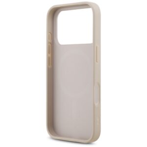 Guess odinis 4G Triangle Strass MagSafe dėklas, skirtas iPhone 18 Pro / 17 Pro, rožinis - Image 7