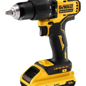 DeWALT DCD709D2T-QW grąžtas 1650 RPM 1,6 kg Juoda, Geltona