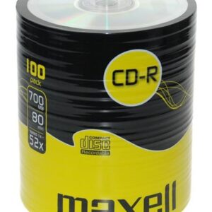 Maxell CD-R 80XL 52x 100 Pack 700 MB 100 vnt - Image 1