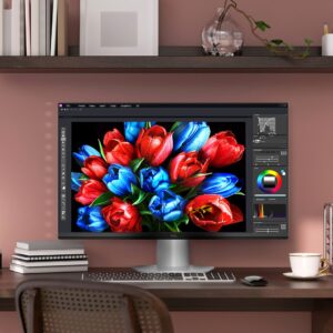 TCL 25G54 kompiuterio monitorius 63,5 cm (25") 1920 x 1080 pikseliai „Full HD“ QLED Balta - Image 2