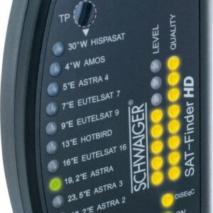 Schwaiger SF9003BT palydovų ieškiklis 950 - 2150 MHz Skaitmeninis 1 vnt - Image 2