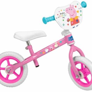 Bėgimo dviratis 10" Peppa Pig pink 195 TOIMSA