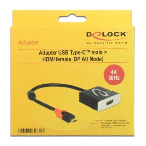 DeLOCK 62730 USB ekrano adapteris 4096 x 2160 pikseliai Juoda - Image 2