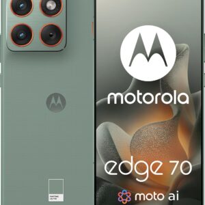 Motorola Edge 70 6.7" Dual SIM Android 16 USB Type-C 12 GB 512 GB 4800 mAh Žalias