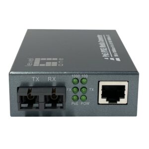 LevelOne GVT-2014 tinklo medijos keitiklis 1000 Mbit/ai 1310 nm Vienas režimas Pilka - Image 1