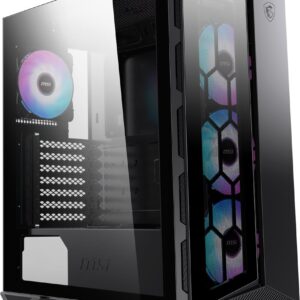 MSI MPG GUNGNIR 110R kompiuterio korpusas „Midi Tower“ Juoda - Image 2