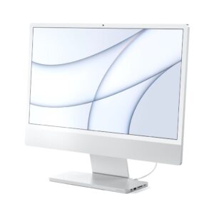 Satechi ST-UCISDS knyginių kompiuterių dokas / jungčių replikatorius Vielinis USB 3.2 Gen 2 (3.1 Gen 2) Type-C Sidabras