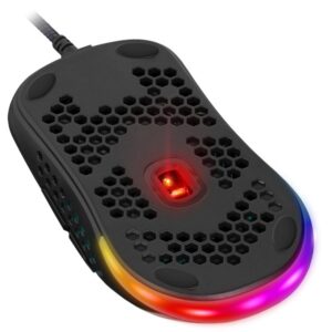 Laidinė, optinė žaidimų pelė DEFENDER GM-620L SHEPARD 12800dpi 7P apšviesta žaidimų pelė - Image 3
