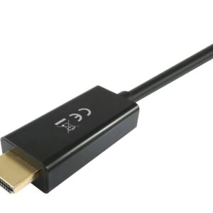 Equip 119392 vaizdo kabelio adapteris 5 m DisplayPort HDMI Juoda - Image 3