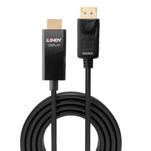 Lindy 40925 vaizdo kabelio adapteris 1 m DisplayPort HDMI Juoda - Image 2