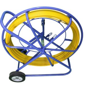Extralink CABLE PULLING ROD 8MM 100M PILOT Z W£ÓKNA SZKLANEGO DO PRZECI¥GANIA KABLI 8MM 100M ZÓ£TY kabelių perdavimo įranga Geltona - Image 3