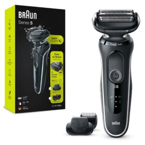 Braun Series 5 51-W1500s Skustuvas Apkarpymo mašinėlė Juoda - Image 1