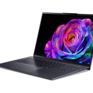 Acer Swift Go 16 SFG16-61-R6HN AMD Ryzen AI 5 340 Knyginis kompiuteris 40,6 cm (16") WUXGA+ 32 GB LPDDR5x-SDRAM 1 TB SSD Wi-Fi 7 (802.11be) Windows 11 Home Pilka - Image 3