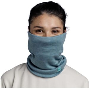 BUFF Daugiafunkcinis diržas MERINO HEAVYWEIGHT NECK WARMER SOLID POOL - Image 2