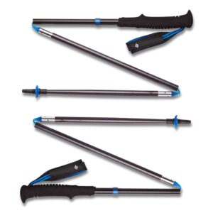 Treko lazdos Black Diamond DISTANCE Z POLES PEWTER