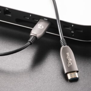 Digitus AK-330126-150-S HDMI kabelis 15 m HDMI A tipo (standartinis) Juoda - Image 2